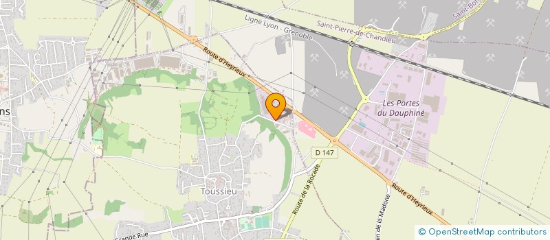 localisation de l'entreprise INSTAL'INFOR à TOUSSIEU