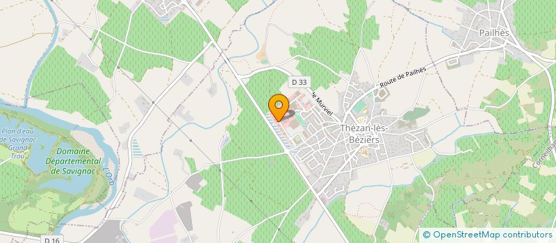 localisation de l'entreprise INSTAL-MAG à MURVIEL-LES-BEZIERS