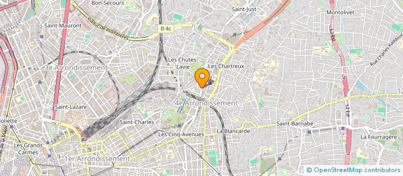 localisation de l'entreprise INSTAL PLUS à MARSEILLE