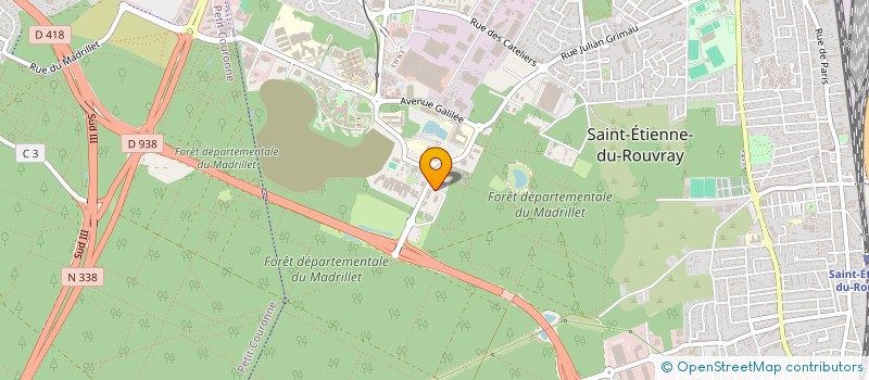 localisation de l'entreprise INSTAL PRO ELEC à SAINT-ETIENNE-DU-ROUVRAY