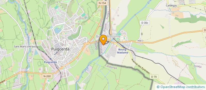 localisation de l'entreprise INSTAL PUNTI  BOURG-MADAME
