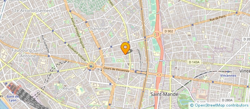 localisation de l'entreprise INSTAL RESEAU COM  PARIS