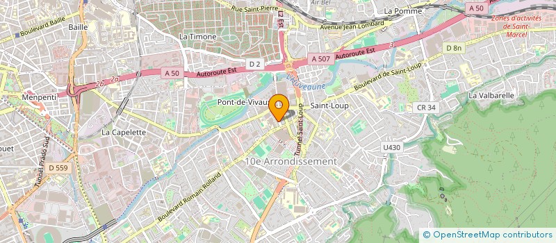 localisation de l'entreprise INSTAL TECHNIQUE TELEPHONE ELECTRICITE à MARSEILLE