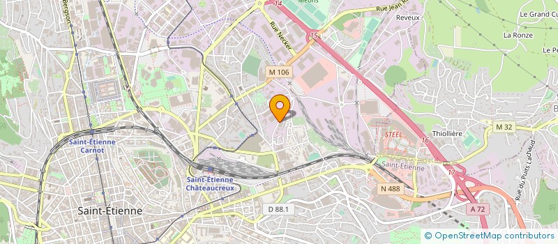 localisation de l'entreprise INSTALABO IL à SAINT-ETIENNE