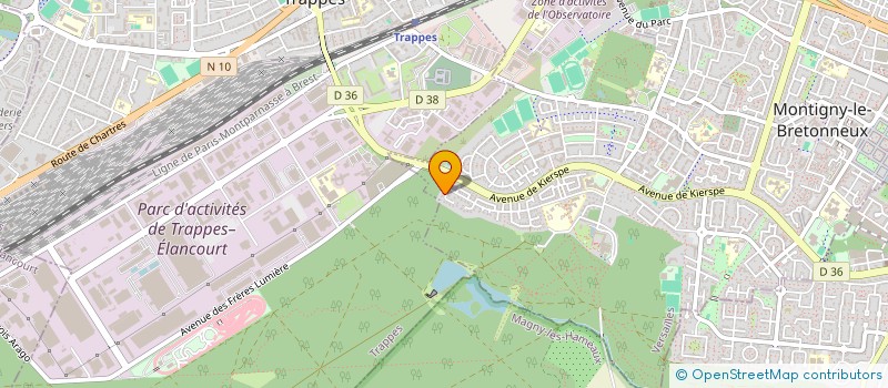 localisation de l'entreprise INSTALE à MONTIGNY-LE-BRETONNEUX