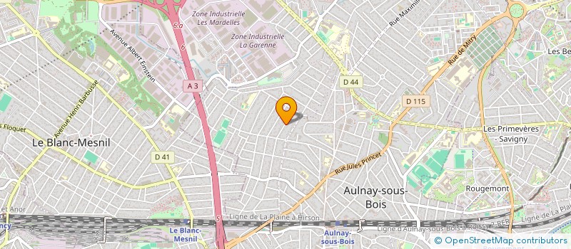 localisation de l'entreprise INSTALISO à AULNAY-SOUS-BOIS