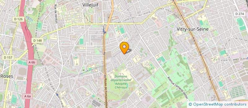 localisation de l'entreprise INSTALL CONFORT à VITRY-SUR-SEINE