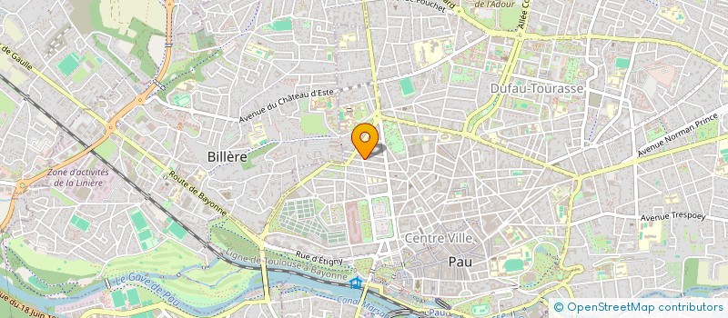 localisation de l'entreprise INSTALL ELECTR HYDRAUL FRIGOR à PAU