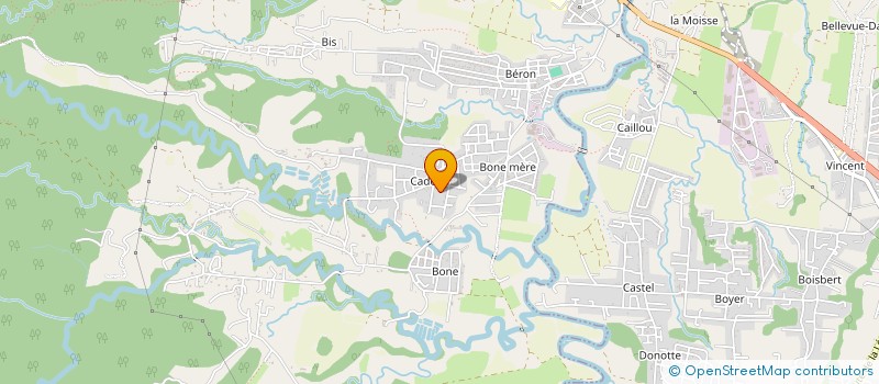 localisation de l'entreprise INSTALL HOT  SAINTE-ROSE