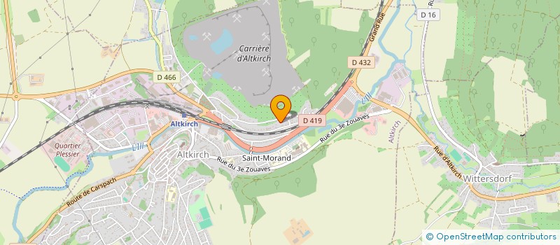 localisation de l'entreprise INSTALL PASSION EURL  ALTKIRCH