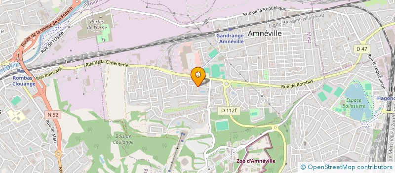 localisation de l'entreprise INSTALL'RESEAUX  AMNEVILLE