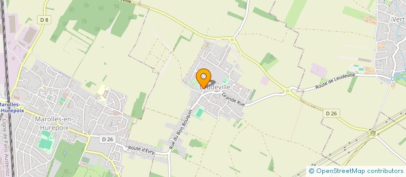 localisation de l'entreprise INSTALL SOLEIL  LEUDEVILLE