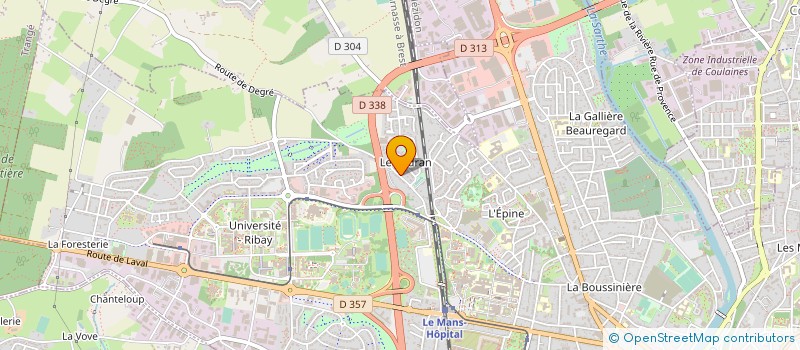 localisation de l'entreprise INSTALL'TENDANCES à LE MANS