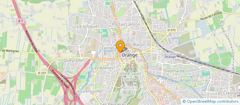 localisation de l'entreprise INSTALL @UTO  ORANGE