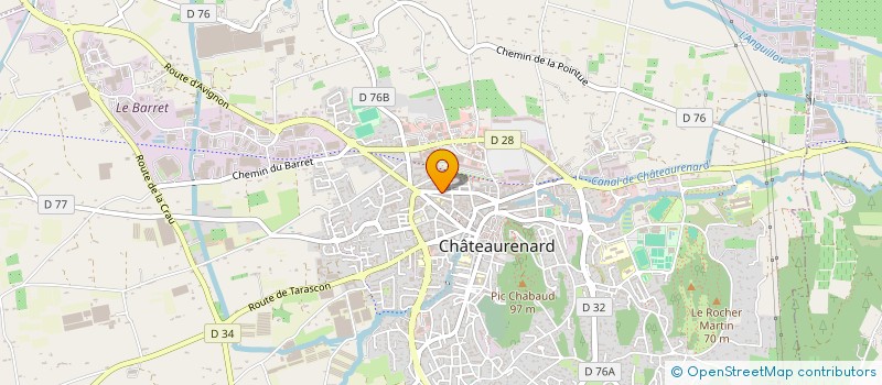 localisation de l'entreprise INSTALLA'SON à CHATEAURENARD