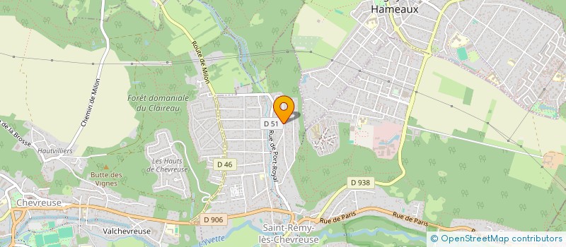 localisation de l'entreprise INSTALLATEUR CHAUFFAGE PLOMBERIE ENERGIES RENOUVELABLES à SAINT-REMY-LES-CHEVREUSE
