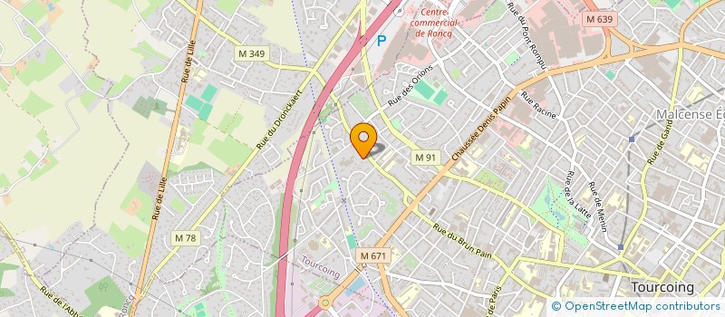 localisation de l'entreprise INSTALLATION DEPANNAGE AVENIR  TOURCOING