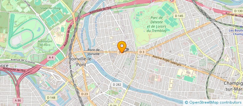 localisation de l'entreprise INSTALLATION-DEPANNAGE-CHAUFFAGE à JOINVILLE-LE-PONT