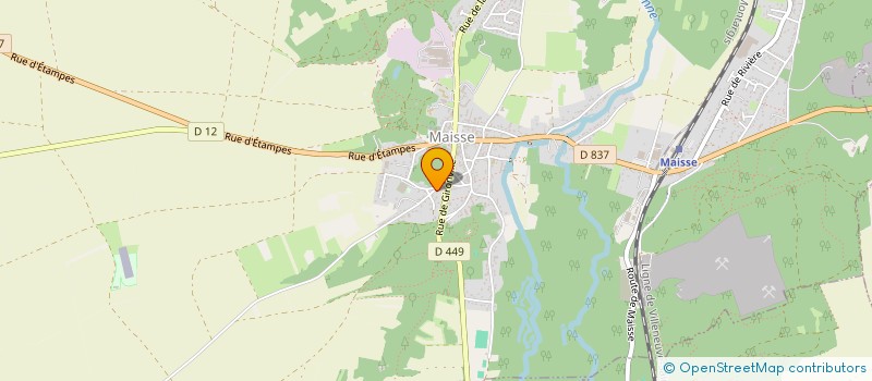 localisation de l'entreprise INSTALLATION DEPANNAGE ENTRETIEN ELECTR  VALPUISEAUX