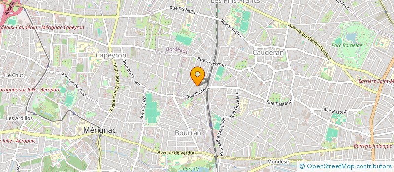localisation de l'entreprise INSTALLATION DEPANNAGE SERVICE ENERGIES à BORDEAUX