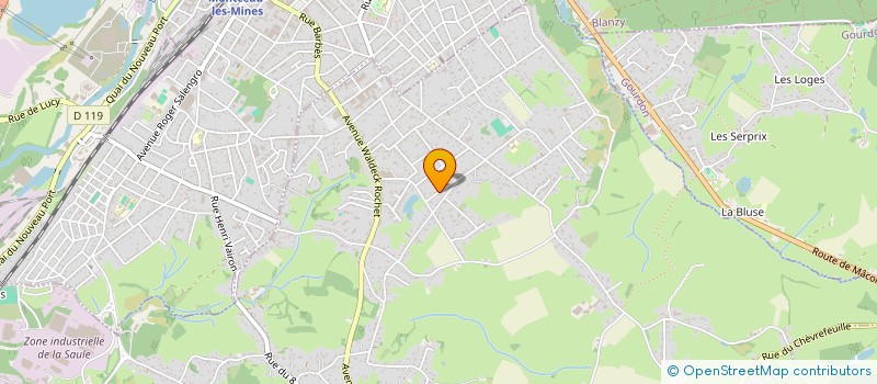 localisation de l'entreprise INSTALLATION DEPANNAGE SERVICES  SAINT-VALLIER