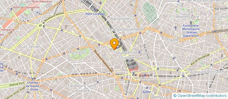 localisation de l'entreprise INSTALLATION & DEVELOPPEMENT DE MAGASINS à PARIS
