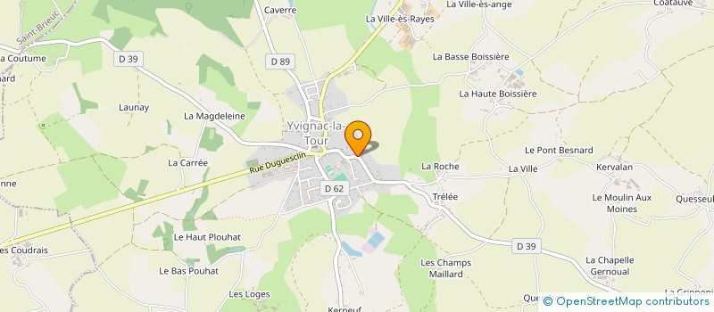 localisation de l'entreprise INSTALLATION DIRECT USINE  YVIGNAC-LA-TOUR