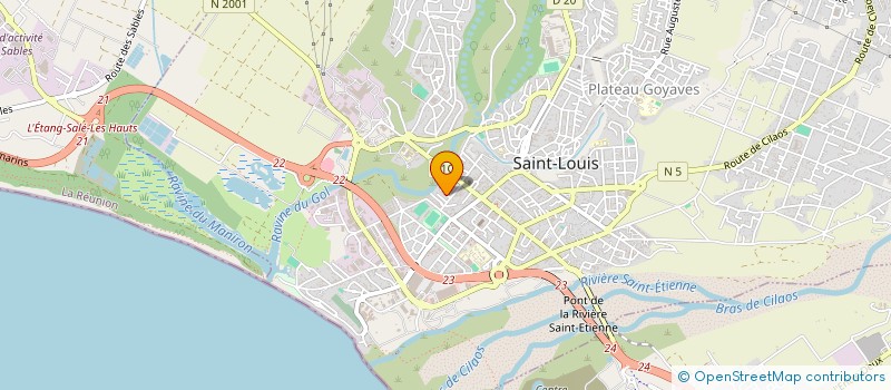 localisation de l'entreprise INSTALLATION DISTRIBUTION DISCONNECTEURS ET MAINTENANCE à SAINT-LOUIS