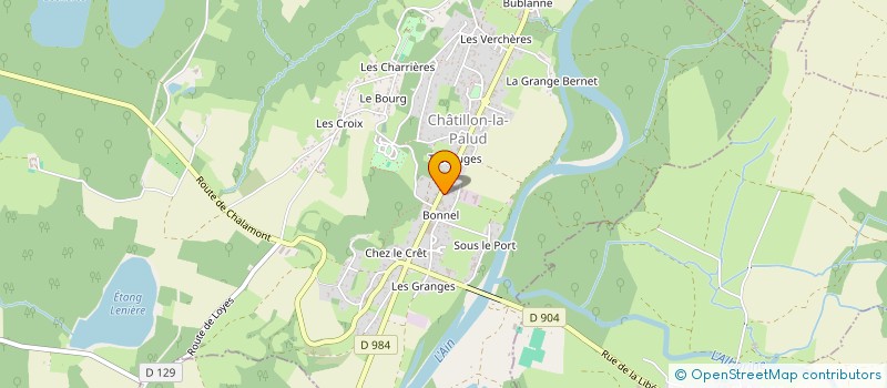 localisation de l'entreprise INSTALLATION DOMOTIQUE ET ELECTRICITE à CHATILLON-LA-PALUD