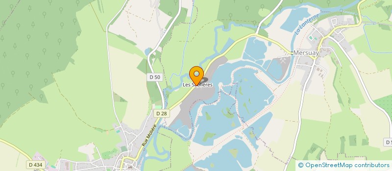 localisation de l'entreprise INSTALLATION ET EXPLOITATION DE CARRIERES ET SABLIERES  MERSUAY