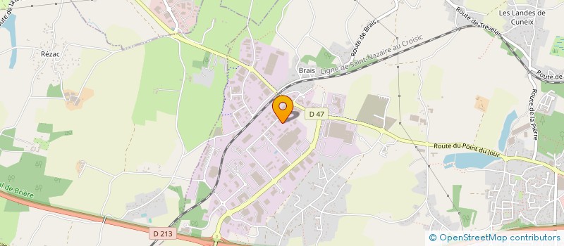 localisation de l'entreprise INSTALLATION FRIGORIFIQUE CLIMATISATION à SAINT-NAZAIRE