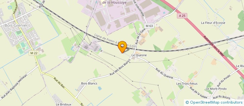 localisation de l'entreprise INSTALLATION FROID BIERE CUISINE CONCEPT  ENNETIERES-EN-WEPPES