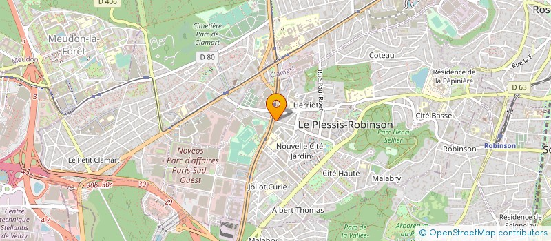 localisation de l'entreprise INSTALLATION GENERALE DE TUYAUTERIE à LE PLESSIS-ROBINSON