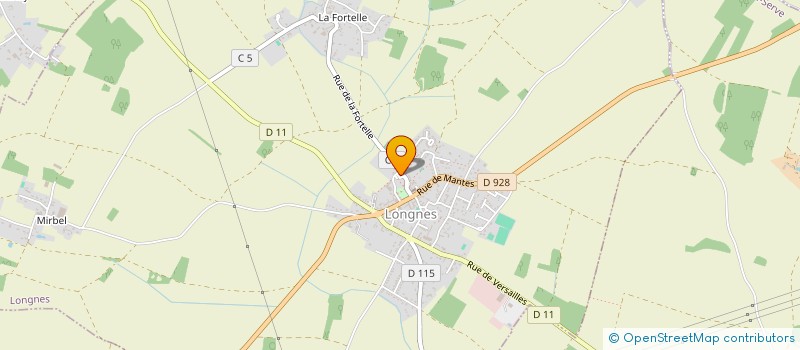 localisation de l'entreprise INSTALLATION GENIE CLIMATIQUE ELECTRICITE à LONGNES