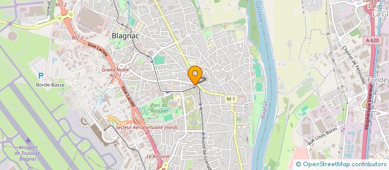 localisation de l'entreprise INSTALLATION MAINTENANCE AUTOMATISME à BLAGNAC