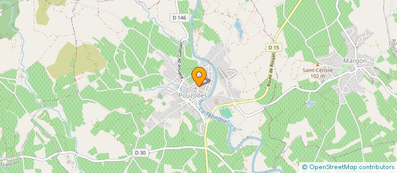 localisation de l'entreprise INSTALLATION MAINTENANCE EN PLOMBERIE CH  POUZOLLES