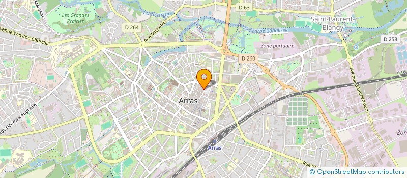 localisation de l'entreprise INSTALLATION MAINTENANCE MONETIQUE à ARRAS