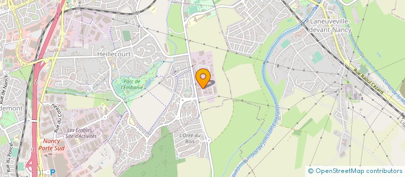 localisation de l'entreprise INSTALLATION MAINTENANCE SECURITE à HEILLECOURT