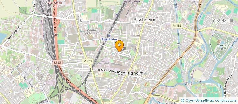 localisation de l'entreprise INSTALLATION MAINTENANCE THERMIQUE  SCHILTIGHEIM