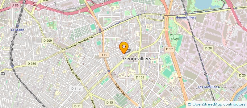 localisation de l'entreprise INSTALLATION MONTAGE SERVICE à GENNEVILLIERS