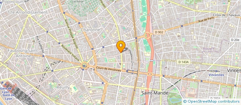 localisation de l'entreprise INSTALLATION MONTAGE TUYAUTERIE CHAUFFAGE à PARIS