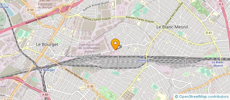 localisation de l'entreprise INSTALLATION PRESSION SERVICES, I.P.S. à DRANCY