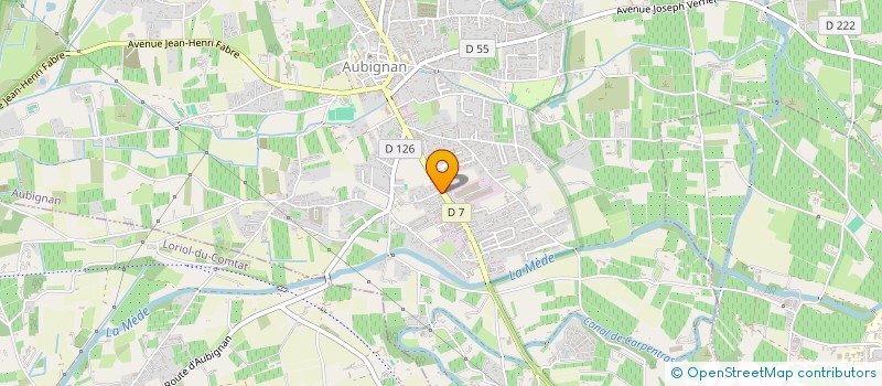 localisation de l'entreprise INSTALLATION PROSPECT SERVICE  AUBIGNAN