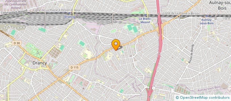 localisation de l'entreprise INSTALLATION SERVICE à LE BLANC-MESNIL