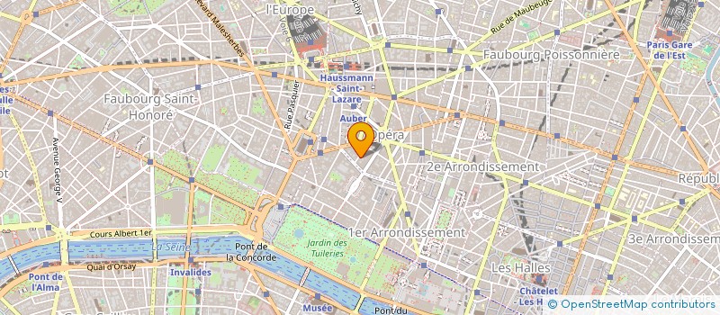 localisation de l'entreprise INSTALLATIONS ET DISTIBUTION MATERIELS à PARIS
