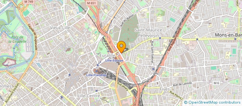 localisation de l'entreprise INSTALLCOM  LILLE