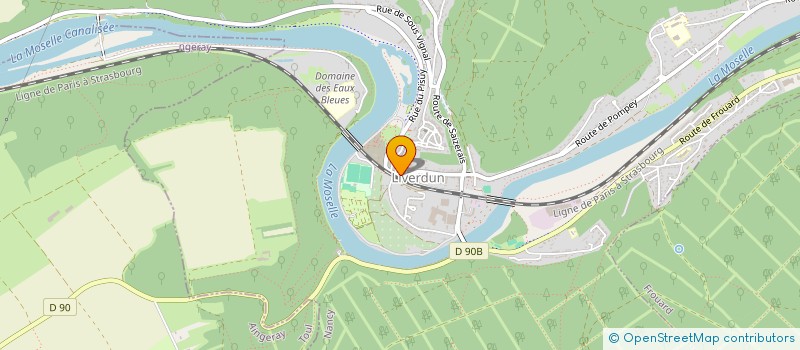 localisation de l'entreprise INSTALLE FRANCE à LIVERDUN