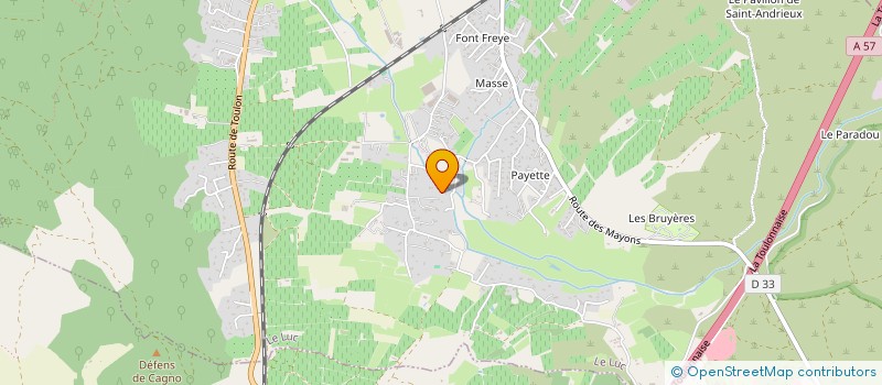 localisation de l'entreprise INSTALLEC  LE LUC