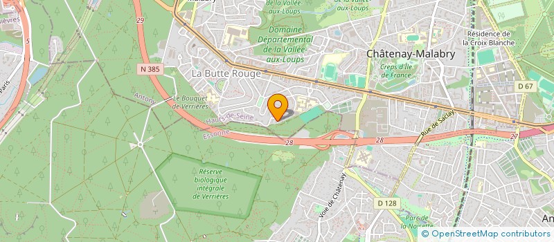 localisation de l'entreprise INSTALLEO à CHATENAY-MALABRY
