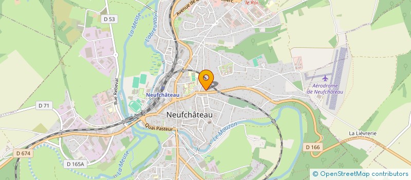 localisation de l'entreprise INSTANCE COORDINAT GERONTOLOGIQUE  NEUFCHATEAU